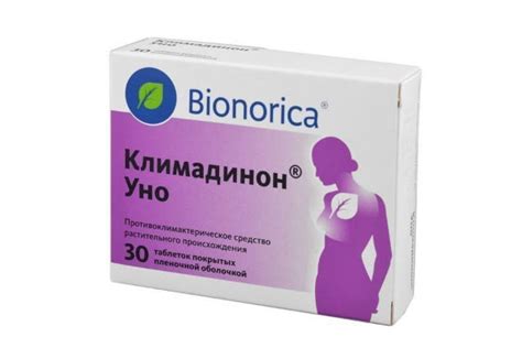Климадинон Уно: для чего и как применять препарат с цимифугой?