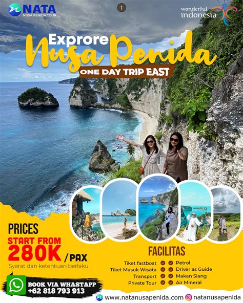 Promo Paket Tour Nusa Penida Dengan Harga Special Dari K Org