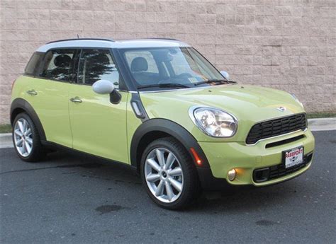 2012 Bright Yellow Mini Cooper Countryman My Dream Car Yellow Mini Cooper Mini Cooper