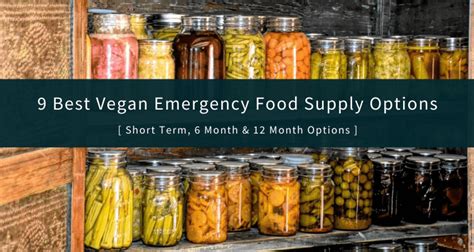 9 Best Vegan Emergency Food Supply Options - SCP Survival