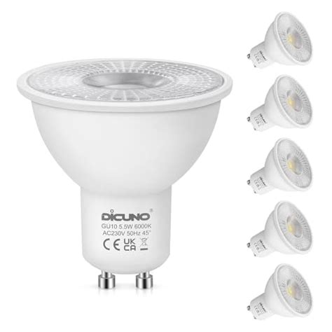 Dicuno Lampadine Led Attacco Gu Casa E Luce