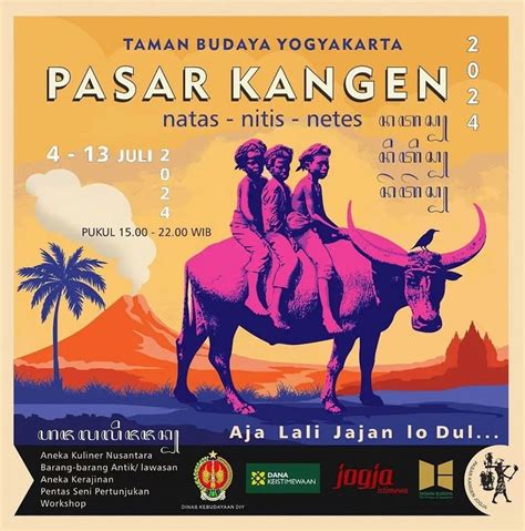 Pasar Kangen Natas Nitis Netes Juli Dinas Pariwisata