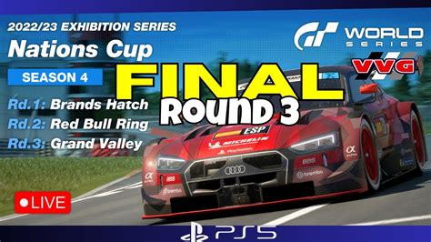 GT7 Live GTWS Nations Cup Ex 4 Round 3 Final PS5 YouTube