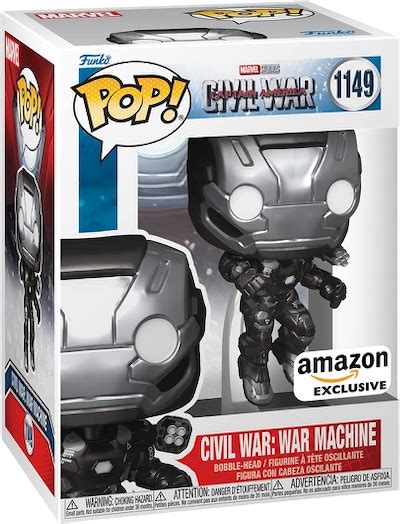 Funko Pop Captain America Civil War Build A Scene War Machine