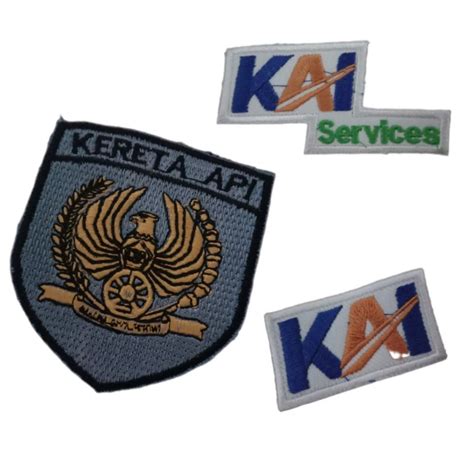 Jual Logo Kai Kai Service Logo Kereta Api Logo Kai Bordir