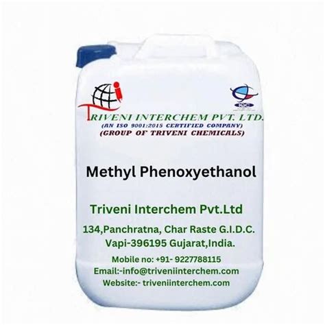 Methyl Phenoxyethanol Packaging Type Drum Liquid At Best Price In Valsad