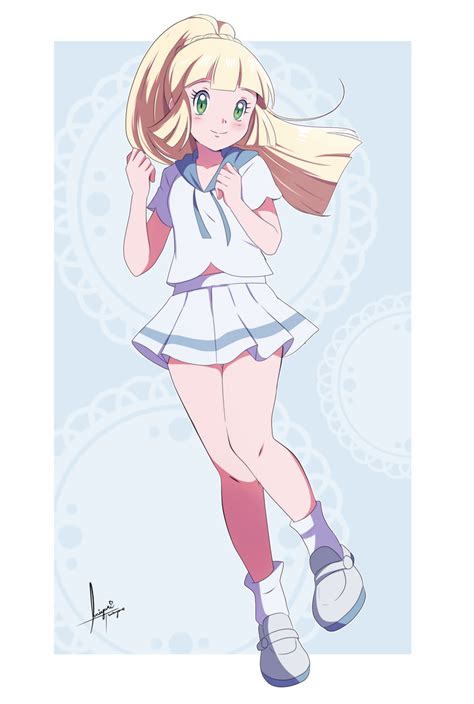 Pokemonlilliecute By Miyuki Tsukiyono On Deviantart Pokemon Pokemon Characters Pokemon Waifu