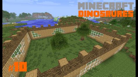 Minecraft Dinosaures Dino Park Fin De L Enclos Let S Play