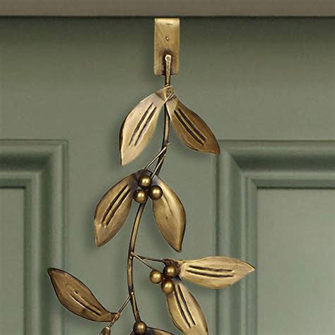 Gold Botanical Autumn Wreath Hanger By Dibor