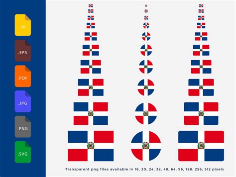 Dominican Flag Vector at Vectorified.com | Collection of Dominican Flag ...