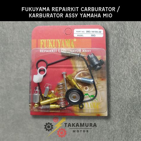 Jual Fukuyama Repairkit Carburator Karburator Assy Yamaha Mio 28D