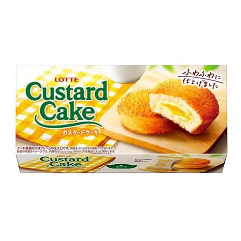 Lotte Custard Cake Nijiya Online Store Japanese Grocery And More