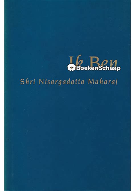 Ik Ben Nisargadatta Maharaj Boekenschaap