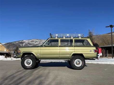 Nothing Can Faze This Classy 1970 Jeep Wagoneer Its Like A Time