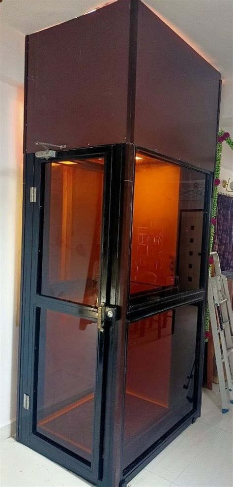 Residential Elevator Lift With Machine Room Maximum Speed 0 63m S At