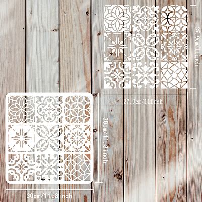 Wholesale Fingerinspire Pcs Tile Stencils Styles Mini Mandala Tiles