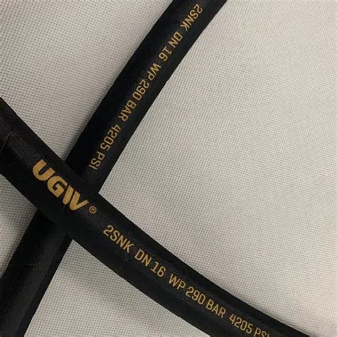 Din En Snk Wire Braid Hydraulic Hose Manufacturers Ugw