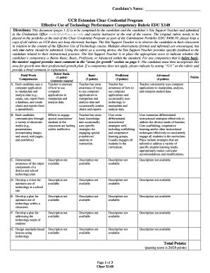 Fillable Online Extension Ucr UCR Extension Clear Credential Program