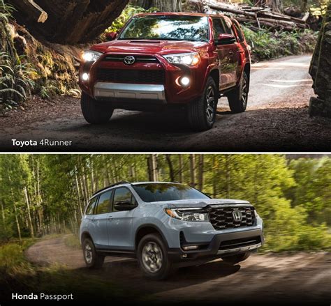 Toyota 4runner Vs Honda Passport Comparing The Difference