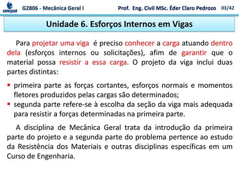 Solution Unidade Esfor Os Internos Em Vigas Studypool