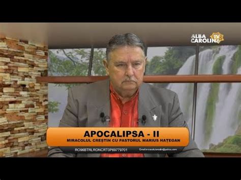 LIVE Apocalipsa II Miracolul Creștin cu pastorul Marius Hațegan