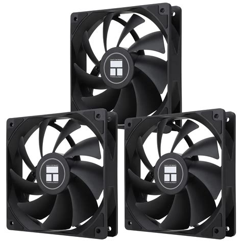 Thermalright TL-C12C X3 CPU Fan 120mm Case Cooler Fan, 4pin PWM Silent ... 