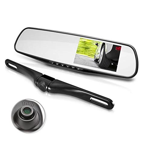 Buy Pyle Car Rear View Backup Camera And Mirror Monitor With Dual Front