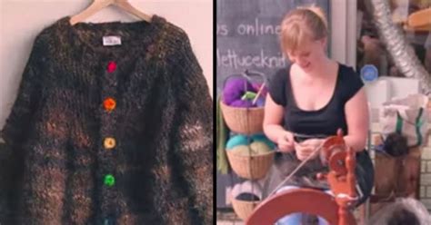 VIDEO World S First GAY Object Unveiled A Human Hair Sweater Daily Star