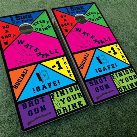 Custom Cornhole Boards Only Bean Bag Toss Color Etsy