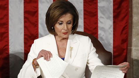 Twitter Reacts To Pelosi Ripping Up Trump Sotu Speech Fox News Video