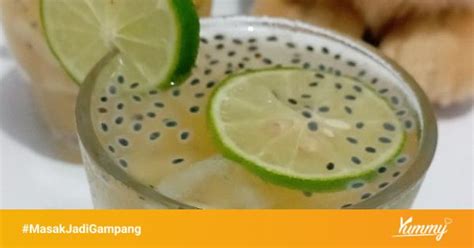 Resep Es Nanas Bengkoang Selasih Sederhana Rumahan Di Yummy App