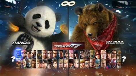 TEKKEN 7 Tekken 7 Player Panda Kuma Kuma Panda Combos Moves Kuma Panda