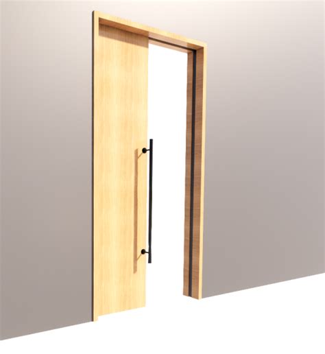 Puerta Corrediza Empotrada En Madera Modelo Revit Thousands Of Free