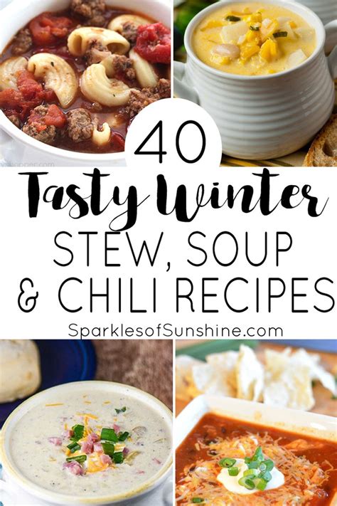 40 Tasty Winter Stew, Soup & Chili Recipes That Will Warm the Soul ...