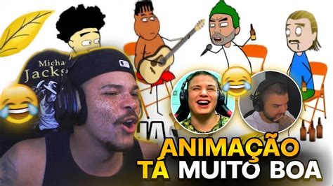 Reagindo A Anima O Do Paulinho Loko E Red Beiramar Youtube