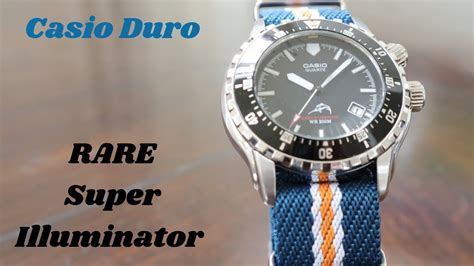 The Original Casio Duro Casio Duro Super Illuminator Mdv Youtube