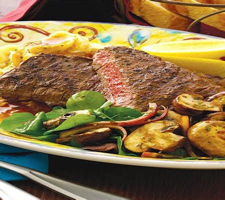 Grilled Churrasco with the Cuban Marinated Mushroom Recipes