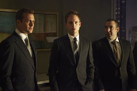 Gabriel Macht As Harvey Specter Patrick J Adams As Mike Ross And