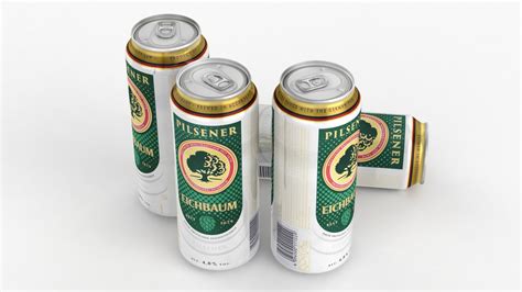 D Beer Can Eichbaum Pilsener Ml Model Turbosquid