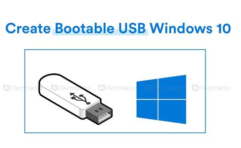 How To Create Bootable Usb In Windows 10 Easy Ways 2021 Itechhacks