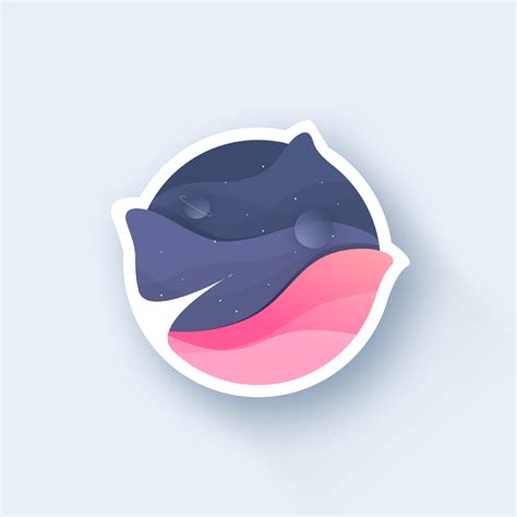 Dribbble Sticker Png By Ghani Pradita