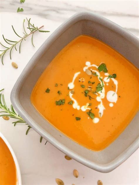 Roast Pumpkin Soup Thermomix Mama Loves To Cook