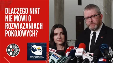 Konfederacja Dlaczego nikt nie mówi o rozwiązaniach pokojowych YouTube