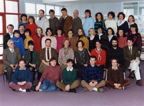 Photo de classe L équipe pédagogique Année 1991 de 1991 Collège