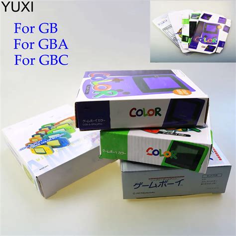 Yuxi Para Gb Gba Gbc Jogo Acess Rio Controlador De Papel Pacote