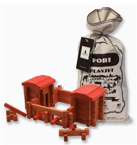 Roy Toy Fort Log Play Set Golden Gait Mercantile