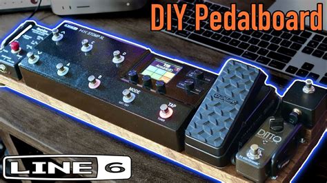 Custom Pedalboard For The Hx Stomp Xl Youtube