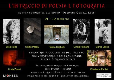 Siena L Intreccio Di Poesia E Fotografia Mostra Degli Allievi Del