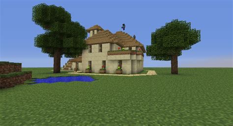 Home Series - Sandstone House Minecraft Project