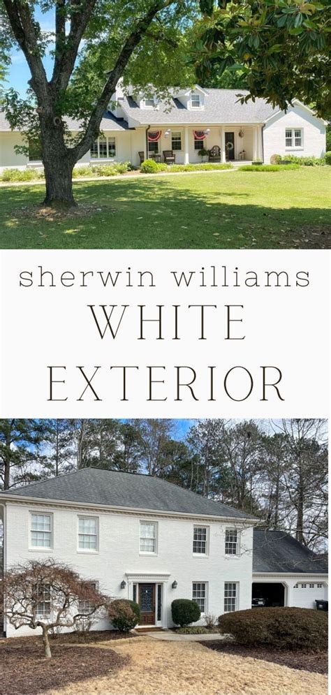 Upgrade Your Home With Sherwin Williams White Exterior Paint Colors